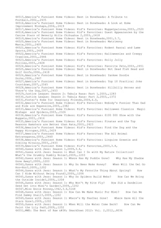 Movies dataset for pig