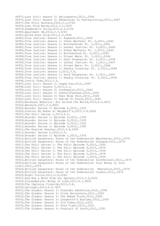 Movies dataset for pig