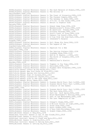 Movies dataset for pig