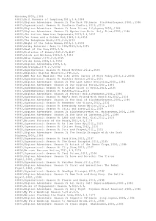 Movies dataset for pig