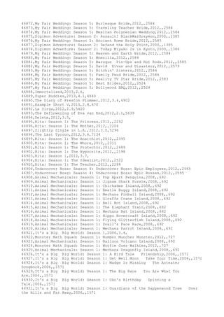 Movies dataset for pig
