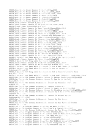 Movies dataset for pig