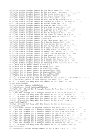 Movies dataset for pig