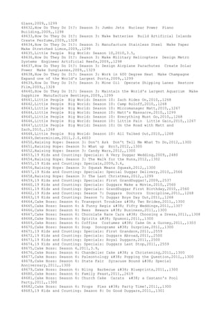 Movies dataset for pig