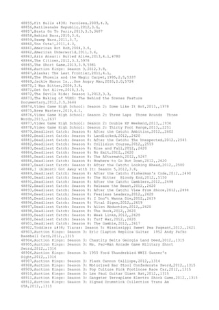 Movies dataset for pig