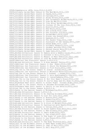 Movies dataset for pig
