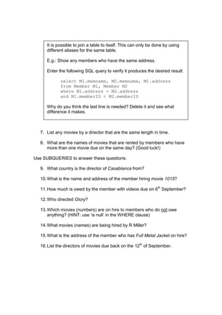 Movies questions | PDF