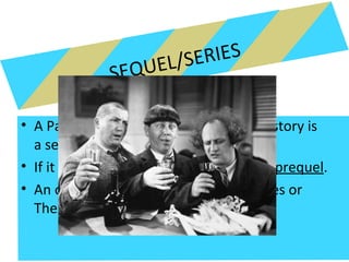 Threequel Examples Movie terms | PPT