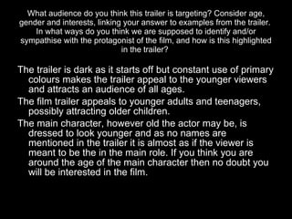 Movie trailer research - Sorcerer's Apprentice