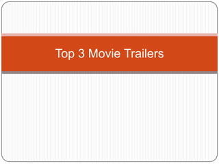 Top 3 Movie Trailers

 