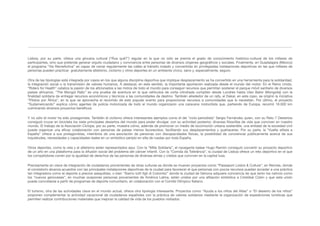 Lisboa, por su parte, ofrece una gincana cultural (“Rua quê?”) regular en la que no sólo se premia el grado de conocimiento histórico-cultural de los millares de
participantes, sino que pretende generar orgullo ciudadano y convivencia entre personas de diversos orígenes geográﬁcos y sociales. Finalmente, en Guadalajara (México)
el programa “Via RecreActiva” es capaz de cerrar regularmente las calles al tránsito rodado y convertirlas en privilegiadas instalaciones deportivas en las que millares de
personas pueden practicar gratuitamente atletismo, ciclismo y otros deportes en un ambiente cívico, sano y, especialmente, seguro.
Otra de las tipologías está integrada por casos en los que alguna disciplina deportiva que implique desplazamiento se ha convertido en una herramienta para la solidaridad,
la integración social o la transmisión de valores humanos. A destacar, en este sentido, la importante aportación realizada desde el mundo del motor: En el Reino Unido,
“Riders for Health” cataliza la pasión de los aﬁcionados a las motos de todo el mundo para conseguir recursos que permitan sostener el parque móvil sanitario de diversos
países africanos. “The Mongol Rally” es una prueba de aventura en la que vehículos de corta cilindrada compiten desde Londres hasta Ulan Bator (Mongolia) con la
ﬁnalidad solidaria de entregar recursos económicos y técnicos a las comunidades de destino. También alrededor de un rally, el Dakar, en este caso, se originó la iniciativa
“Pilotos por África”, en la que se aprovecha el recorrido de este popular evento para proporcionar recursos a comunidades que lo necesitan. Por último, el proyecto
“Sudamericando” explica cómo agentes de policía motorizada de todo el mundo organizaron una caravana motocilista que, partiendo de Europa, recorrió 16.000 km
culminando diversos proyectos benéﬁcos.
Y no sólo el motor ha sido protagonista. También el ciclismo ofrece interesantes ejemplos como el del “ciclo-periodista” Sergio Fernández quien, con su Reto 7 Desiertos
consiguió cruzar en bicicleta los siete principales desiertos del mundo para poder divulgar, con su actividad posterior, diversas ﬁlosofías de vida que conviven en nuestro
mundo. El trabajo de la Asociación Cíclope, por su parte, muestra cómo, además de promover un medio de locomoción urbana sostenible, una entidad de la sociedad civil
puede organizar una eﬁcaz colaboración con personas de países menos favorecidos, facilitando sus desplazamientos y quehaceres. Por su parte, la “Vuelta sillista a
España” ofrece a sus protagonistas, miembros de una asociación de personas con discapacidades físicas, la posibilidad de concienciar públicamente acerca de sus
inquietudes, necesidades y capacidades reales en un simbólico periplo en silla de ruedas por toda España.
Otros deportes, como la vela y el atletismo están representados aquí. Con la “Milla Solidaria”, el navegante balear Hugo Ramón consiguió convertir su proyecto deportivo
de un año en una plataforma para la difusión social del problema del cáncer infantil. Con la “Corrida da Tolerância”, la ciudad de Lisboa ofrece un reto deportivo en el que
los competidores corren por la igualdad de derechos de las personas de diversas etnias y credos que conviven en la capital lusa.
Precisamente en clave de integración de ciudadanos provenientes de otras culturas es donde se mueven proyectos como “Passeport Loisirs & Culture”, en Rennes, donde
el consistorio alcanza acuerdos con las principales instalaciones deportivas de la ciudad para favorecer el que personas con pocos recursos puedan acceder a una práctica
tan integradora como el deporte a precios asequibles, o bien “Siamo tutti ﬁgli di Colombo” donde la ciudad de Génova adquiere conciencia de que tanto los nativos como
los “nuevos genoveses”, en muchas ocasiones personas provenientes de América Latina, están unidos por una aﬁliación simbólica a Cristóbal Colón y que esta unión
puede concretarse a partir de programas de deporte comunitario, en colaboración con el Comité Olímpico Italiano.
El turismo, otra de las actividades clave en el mundo actual, ofrece otra tipología interesante. Proyectos como “Ayuda a los niños del Atlas” o “El desierto de los niños”
proponen complementar la actividad vacacional de ciudadanos españoles con la práctica de valores solidarios mediante la organización de expediciones turísticas que
permiten realizar contribuciones materiales que mejoran la calidad de vida de los pueblos visitados.
 