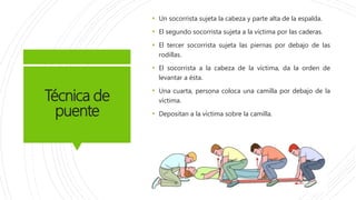 Movilización y Transporte de Personas Accidentadas Charla.pptx