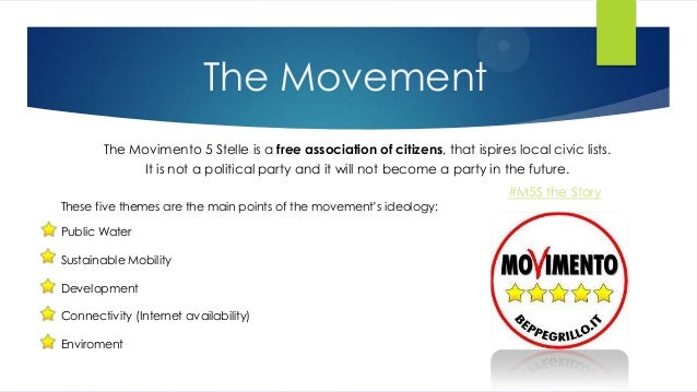 Movimento 5 stelle
