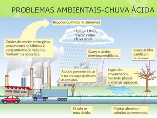 PROBLEMAS AMBIENTAIS-CHUVA ÁCIDA
 