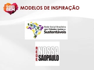 MODELOS DE INSPIRAÇÃO
 