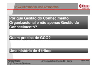 Movimento Rh Barra 2009