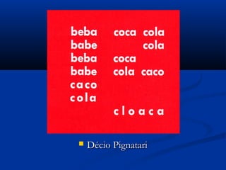  Décio PignatariDécio Pignatari
 