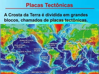 Movimentos das placas tectônicas