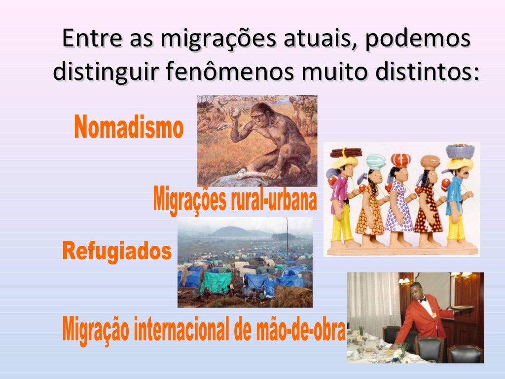 Movimentos migratorios Movimentos migratorios