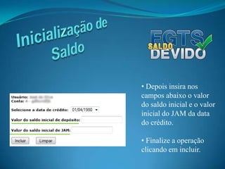  Esta é uma boa opção se você tiver certeza que este é realmente o saldo.