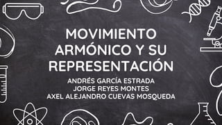 MOVIMIENTO
ARMÓNICO Y SU
REPRESENTACIÓN
ANDRÉS GARCÍA ESTRADA
JORGE REYES MONTES
AXEL ALEJANDRO CUEVAS MOSQUEDA
 