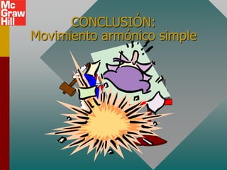 CONCLUSIÓN:
Movimiento armónico simple
 