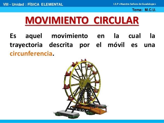 Movimiento circular 2015
