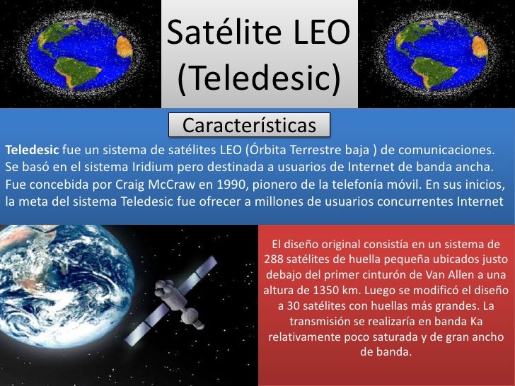 Movimiento circular de los satelites