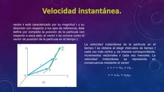 Movimiento curvilineo(componentes cilindricas)