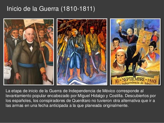 Movimiento de independencia de méxico 3°a