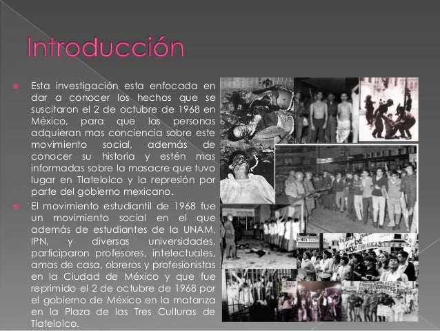 Movimiento estudiantil en méxico de 1968