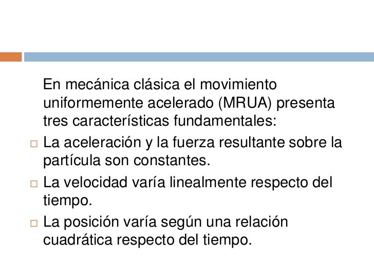 Movimiento Mecanico