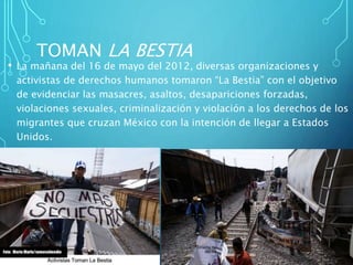 Movimiento migrante mesoamericano 