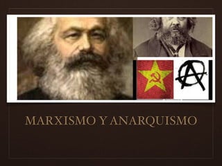 MARXISMO YANARQUISMO
 