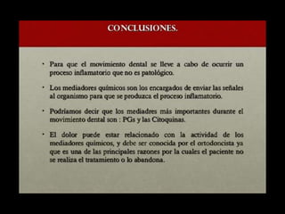 Movimiento ortodoncico