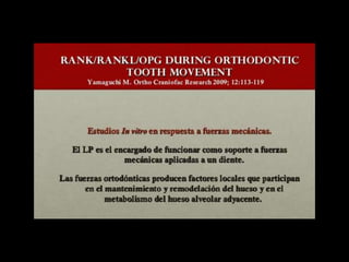 Movimiento ortodoncico