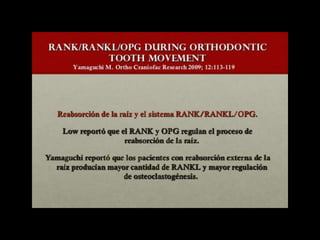 Movimiento ortodoncico