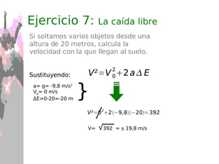 Ejercicio 4: De qué movimiento se trata: Va de casa al coche 