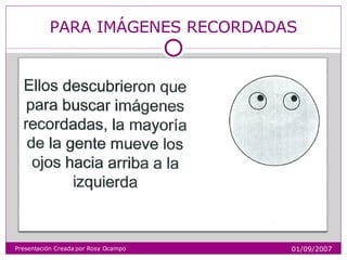PARA IMÁGENES RECORDADAS Presentación Creada por Rosy Ocampo 01/09/2007 