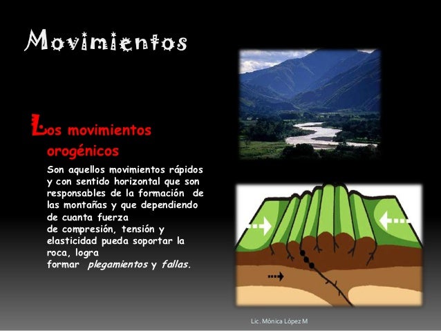 Movimientos de la corteza terrestre
