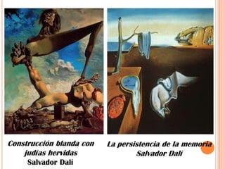 Construcción blanda con judías hervidasSalvador DalíLa persistencia de la memoriaSalvador Dalí
