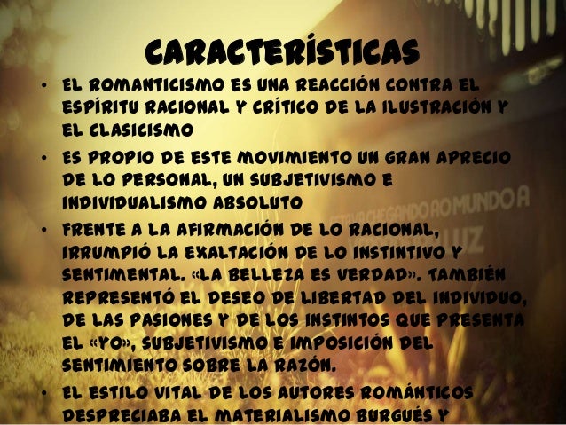 Movimientos literarios