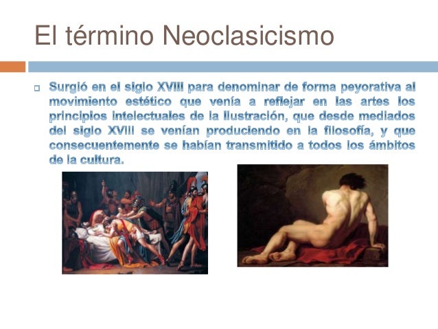 Movimientos Literarios El Neoclasicismo