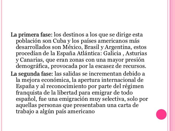 Movimientos migratorios