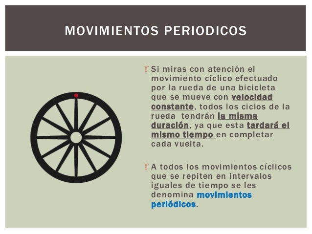 Movimientos periódicos