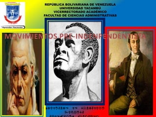 REPÚBLICA BOLIVARIANA DE VENEZUELA
UNIVERSIDAD YACAMBÚ
VICERRECTORADO ACADÉMICO
FACULTAD DE CIENCIAS ADMINISTRATIVAS
ESTUDIANTE DE CONTADURIA
PUBLICA
 