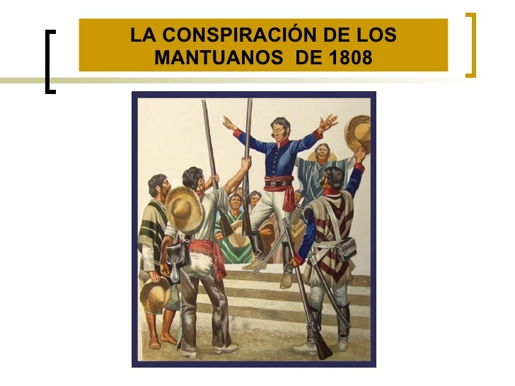 Resultado de imagen para conspiracion de los mantuanos