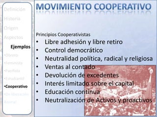 HistoriaDefiniciónOrigenHistoriaAspectosEjemplosObrero