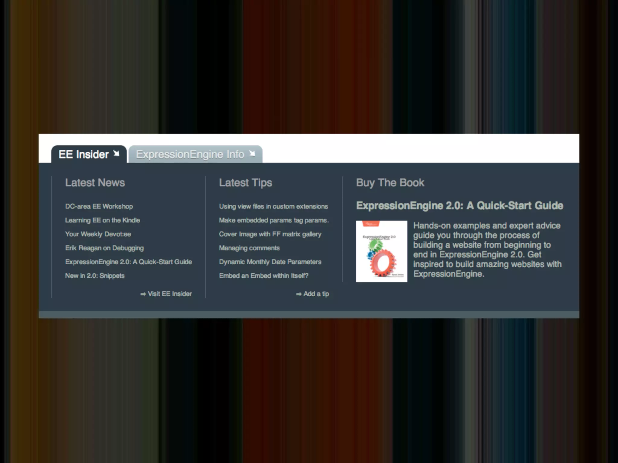 • EE Insider accessory screenshot
 