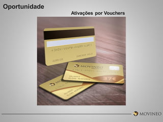 Oportunidade
Ativações por Vouchers

 